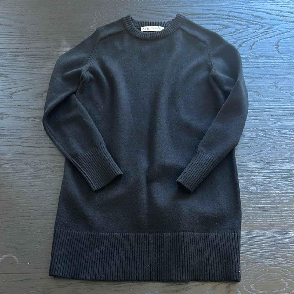 Zara Black Knit Dress